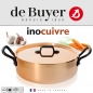 Preview: Inocuivre First Classe - Niederer Bratentopf mit Deckel - 28 cm