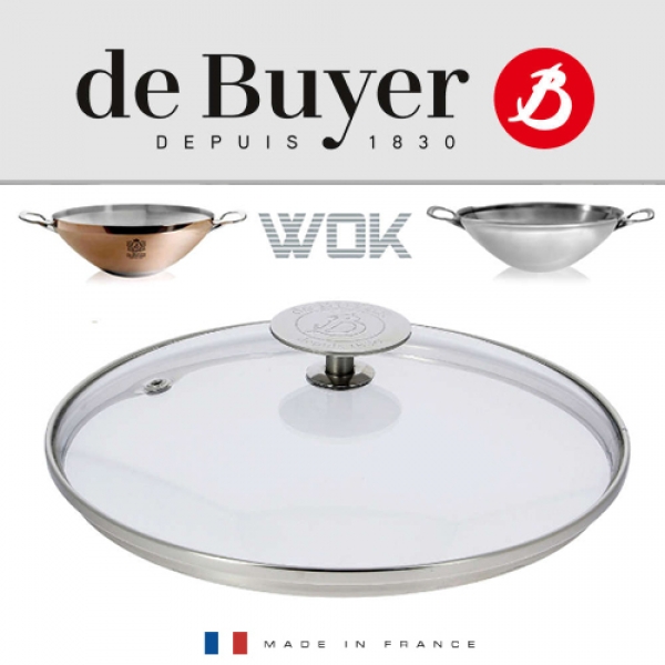 Prima Matera - Glasdeckel für WOK - 32 cm